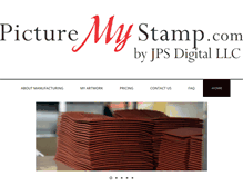 Tablet Screenshot of picturemystamp.com